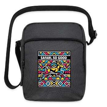 Safari, So Good - Upright Crossbody Bag - charcoal grey - Front