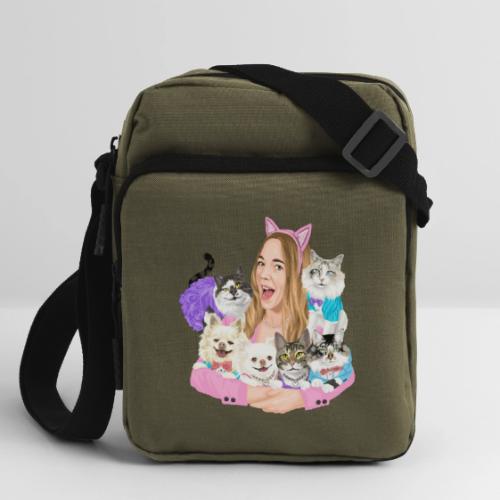 Jahnnalee & The Furry Kiddos - Upright Crossbody Bag