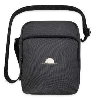 Train in Silence Samurai Katana Minimalist Discipl - Upright Crossbody Bag - charcoal grey - Front