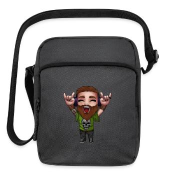 Cooldude - Upright Crossbody Bag - charcoal grey - Front