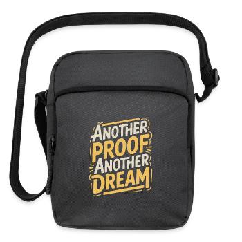 Print Designer Another Proof Another Print Expert - Upright Crossbody Bag - charcoal grey - Front