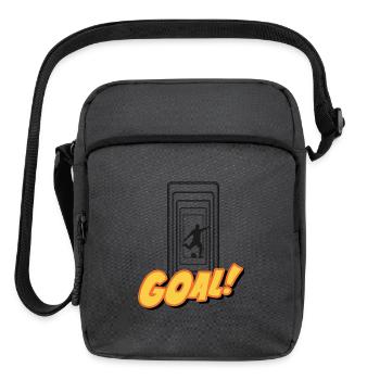 goal - Upright Crossbody Bag - charcoal grey - Front