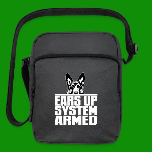 Ears Up System Armed German Shepherd - Upright Crossbody Bag