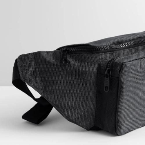 Bike in heart - Large Crossbody Hip Bag 