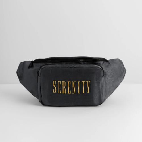 Serenity in Gold - Large Crossbody Hip Bag 