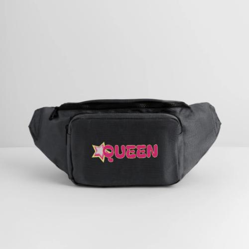 queen high resolution logo transparent 1 - Large Crossbody Hip Bag 
