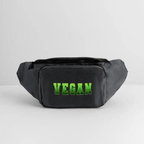 Green Wave Vegan - Large Crossbody Hip Bag 