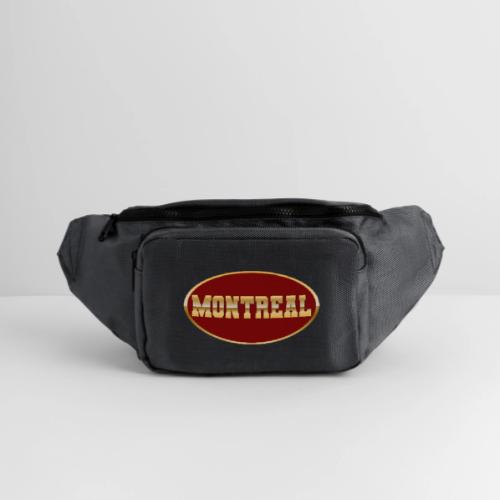 Montreal in Gold - Large Crossbody Hip Bag 