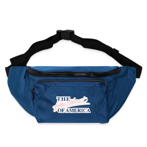 The Heartbeat of America - Large Crossbody Hip Bag 