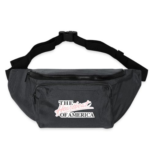 The Heartbeat of America - Large Crossbody Hip Bag 