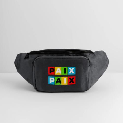 Peace in Colour - Large Crossbody Hip Bag 