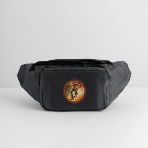 Skateboarding Mode On - Large Crossbody Hip Bag 