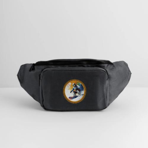 Snowboarding Dreams - Large Crossbody Hip Bag 