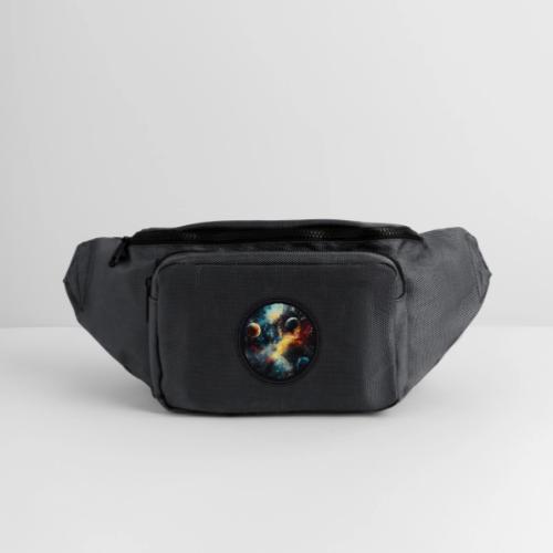 Painted Cosmos of Planets - Large Crossbody Hip Bag 