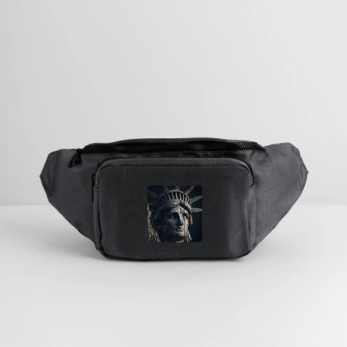 USA: Liberty in Shadows - Large Crossbody Hip Bag 