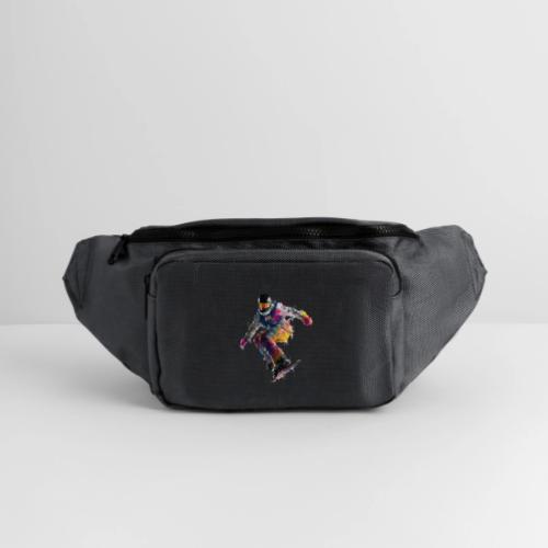 Snowboarding: Frozen Palette - Large Crossbody Hip Bag 