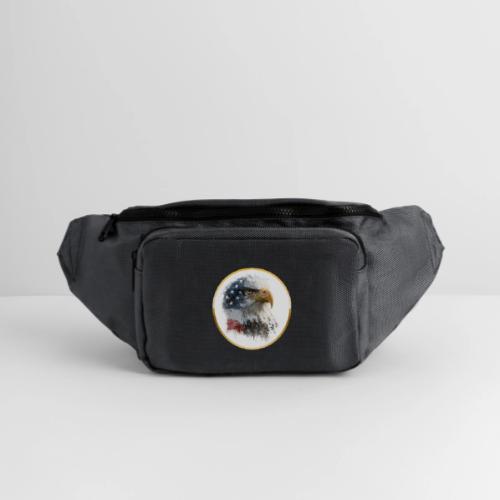 USA: Patriot Wing Emblem - Large Crossbody Hip Bag 