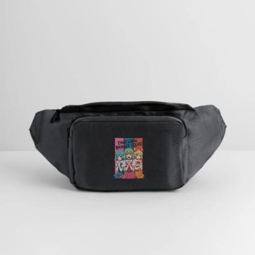 Emotional Damage Squad – Funny Anime Schoolgirl - Large Crossbody Hip Bag 