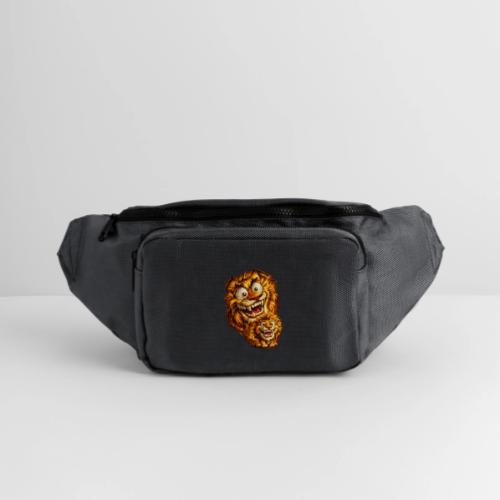 Crazy Double Lion Streetwear - Large Crossbody Hip Bag 