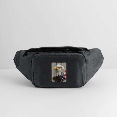 USA: Eagle of the Free - Large Crossbody Hip Bag 
