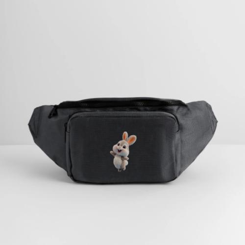 Dancing Baby Rabbit - Large Crossbody Hip Bag 