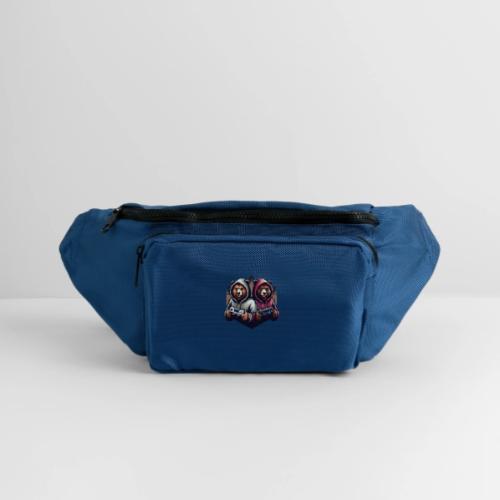 2 grizzlies gamer bears - Large Crossbody Hip Bag 