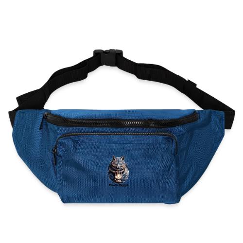 Hygge Ember Fox T-Shirt - Large Crossbody Hip Bag 