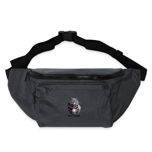 Hygge Ember Fox T-Shirt - Large Crossbody Hip Bag 