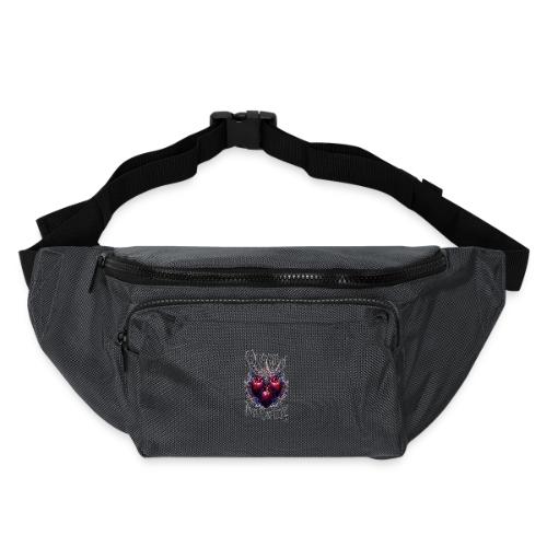 Queen of Not Caring T-Shirt - Large Crossbody Hip Bag 