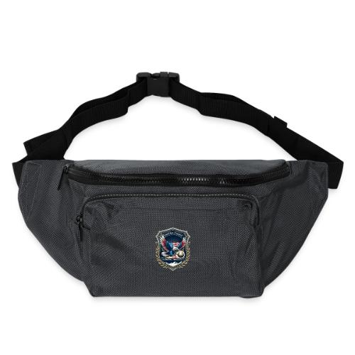USA Eagle Vanguard T-Shirt,American Flag PrideGift - Large Crossbody Hip Bag