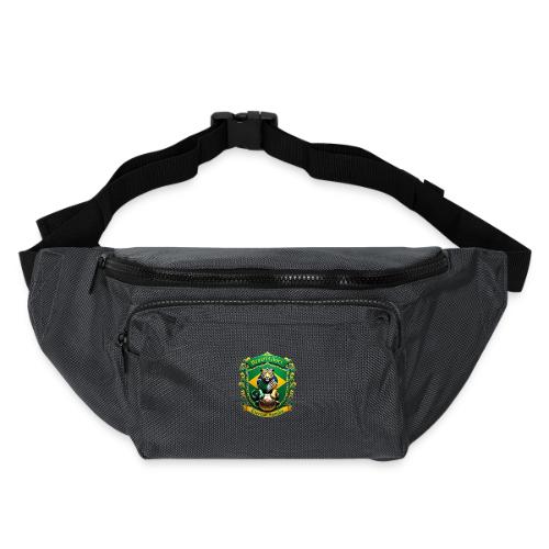 Brazil Jaguar Glory Tee, Brazilian Pride Gift - Large Crossbody Hip Bag 
