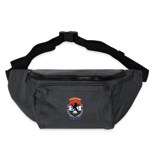 Netherlands Lion Premium T-Shirt, Dutch Flag Gift - Large Crossbody Hip Bag 