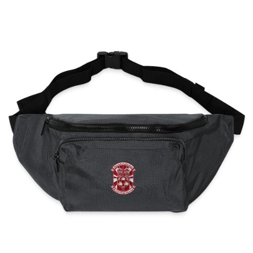Munich Cathedral T Shirt, German Football Fan Gift - Large Crossbody Hip Bag 