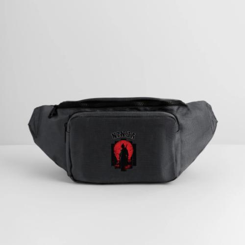 Ninja in the Shadows - Large Crossbody Hip Bag 