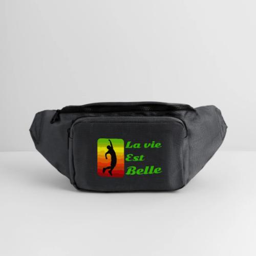La vie est belle - Large Crossbody Hip Bag 