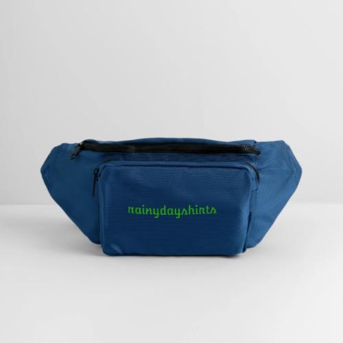 rainydayshirts text logo - Large Crossbody Hip Bag 
