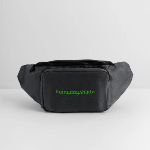 rainydayshirts text logo - Large Crossbody Hip Bag 