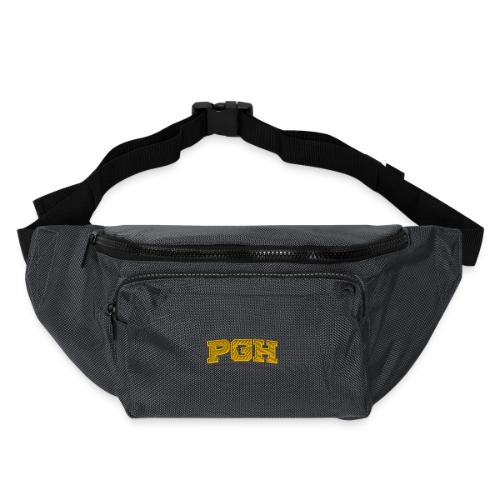 Block PGH Embroidered Items - Large Crossbody Hip Bag 