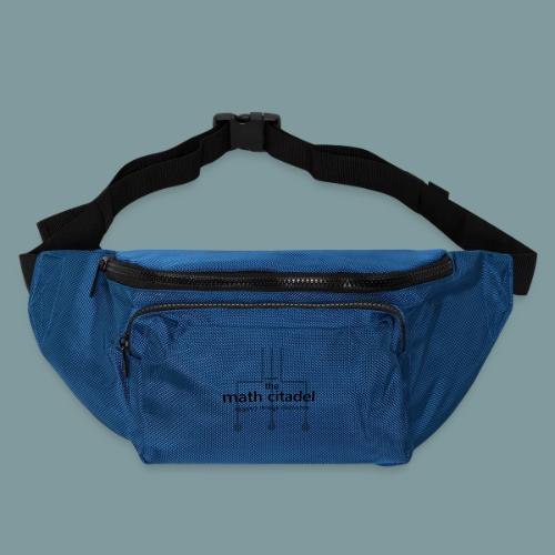 Abstract Math Citadel - Large Crossbody Hip Bag 