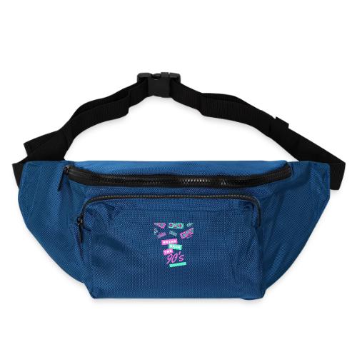 Bring Back The 90s Nostalgia Design| Retro 90s Art - Large Crossbody Hip Bag 