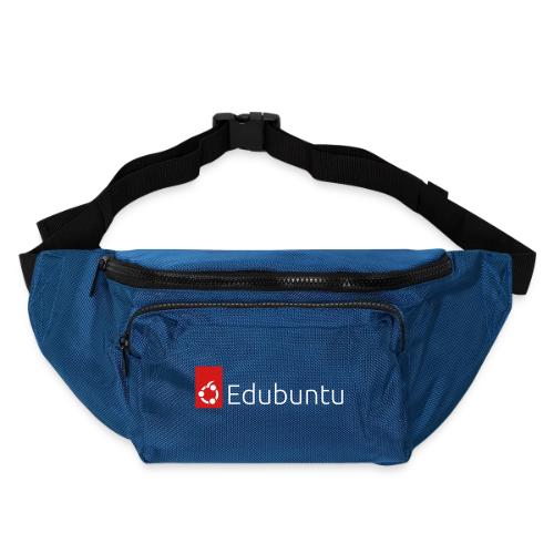 Edubuntu Logo 2023 - White - Large Crossbody Hip Bag 