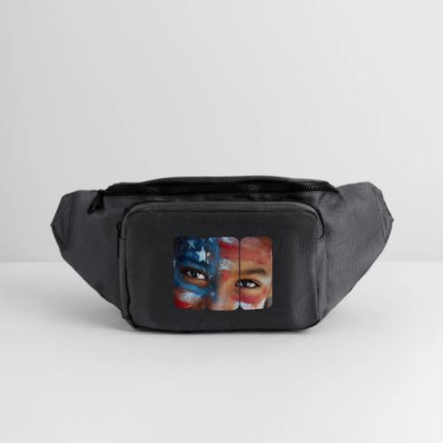 USA: Eyes of the Flag - Large Crossbody Hip Bag 