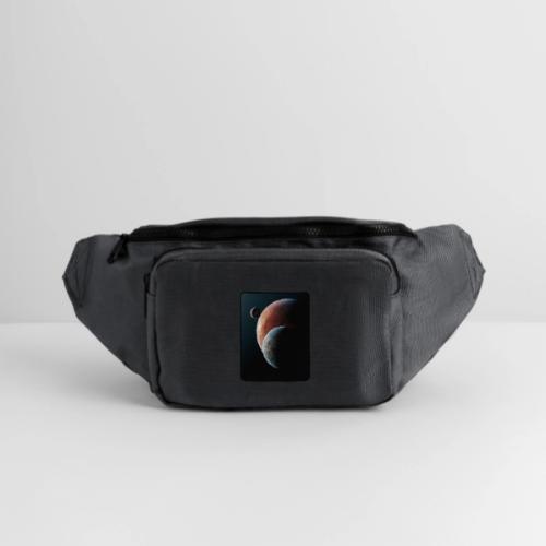 Three Planets Deep Space Design - Large Crossbody Hip Bag 