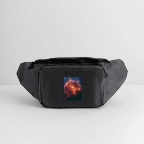 Exploding Supernova Space Art - Large Crossbody Hip Bag 