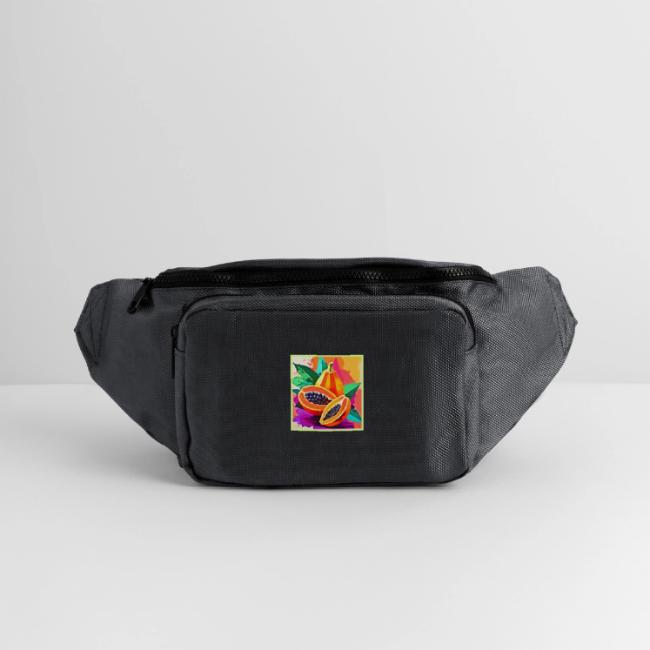 Sliced Papaya Pop Art