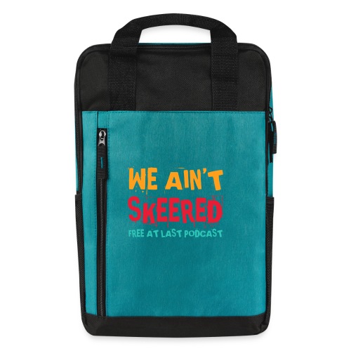 WE AINT SKEERED (Multi color) - Laptop Backpack