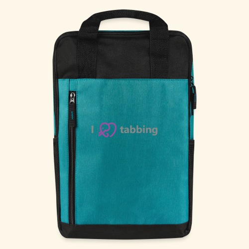 I Heart Tabbing - Laptop Backpack