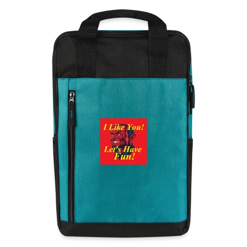 Best T-Shirts Apparel Graphics Meet Devil Himself - Laptop Backpack