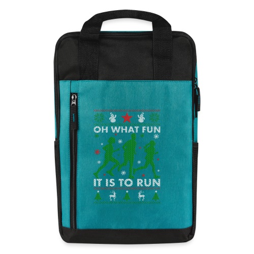 Oh What Fun It Is To Run - Laptop Backpack