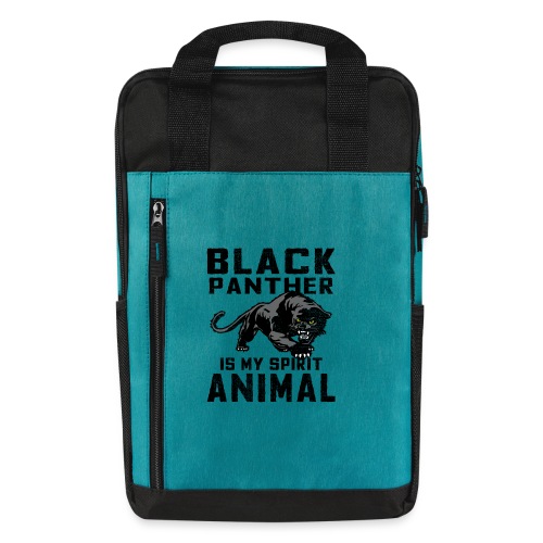 Black Panther is a My Spirit Animal Vintage - Laptop Backpack